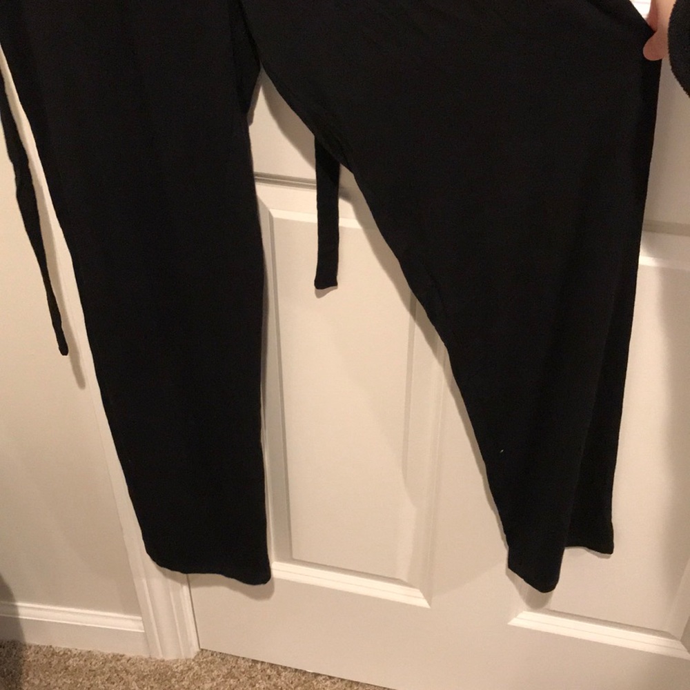 Size small Milano black jumpsuit with gold buttons - Picture 3 of 4
